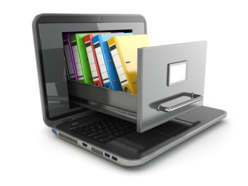 Computer file storage, computer file organization