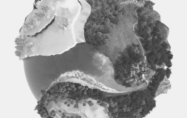 Featured Images - World with landscapes. Image from DepositPhotos