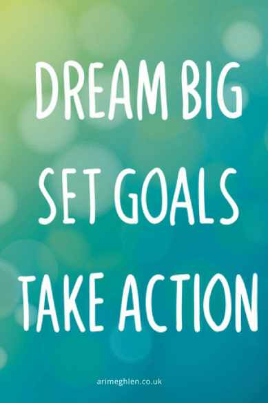 Banner - Dream big, set goals, take action