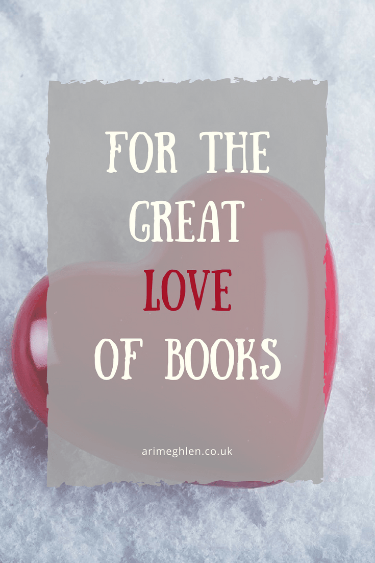 For the great love of books. Becoming a writer, overcoming reading difficulties