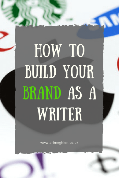 Title Image:  how to build your brand as a writer, several company logos