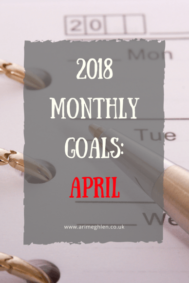 banner 2018 monthly goals - april