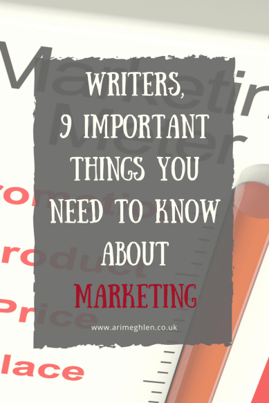 Banner - Writers, 9 important things you need to know about marketing your book and yourself