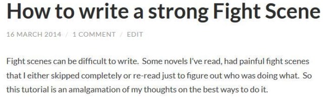 Example of what is shown when you do a search in a blog. This is why an introduction on the blog post is important.