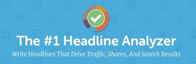 The number 1 Headline Analyzer from CoSchedule.com. Write headlines that drive traffic, shares and search results.