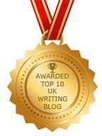 Image: Award Top 10 UK Writing blog