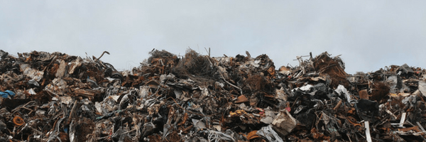 Image: Landfill full of waste and garbage