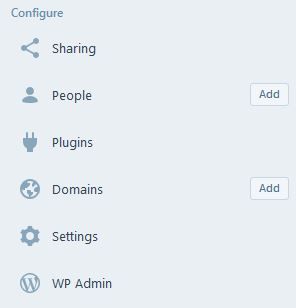 Image: Screenshot of WordPress dashboard
