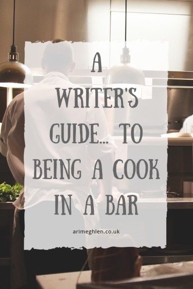A Writer's guide to being a cook in a bar. Image: Cook working in a kitchen