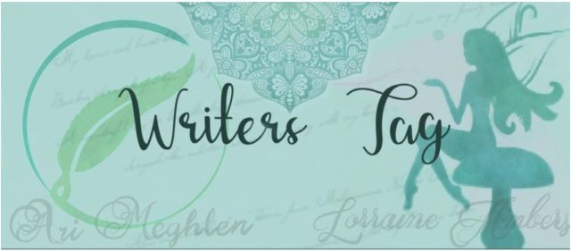 Writers Tag banner made by Lorraine Ambers