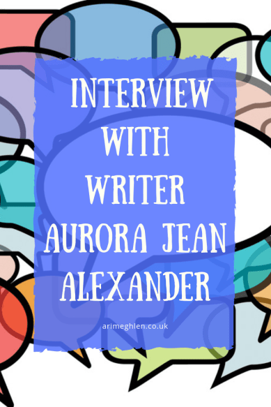 Interview with writer Aurora Jean Alexander. Image: Speechbubbles