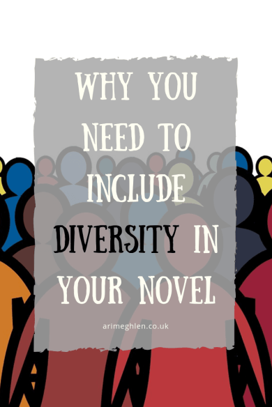 Why you need to include diversity in your novel. Image: Vector image of figures in a rainbow of colours