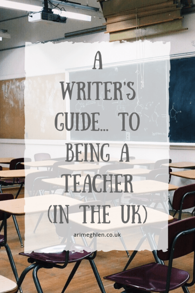 A Writer's Guide to being a teacher (in the UK). Image: empty classroom