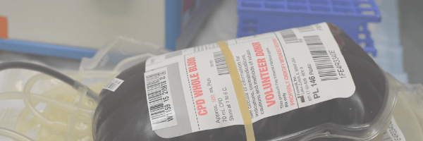 Give blood. Blood donation pack. Pixabay image