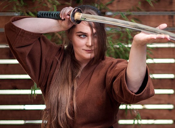 Writer Morgan Morrow.  Knowledge of the Katana