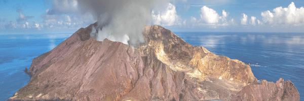 Active volcano in New Zealand. Pixabay image
