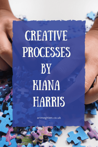 Creative Processes by Kiana Harris. Image of hands sorting a jigsaw, from Pixabay