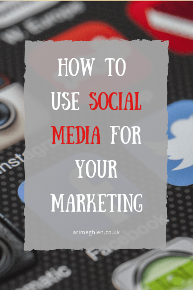 How to Use social Media for your Marketing. Image from Pixabay