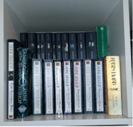 Create more bookshelf space. Bookshelf hack