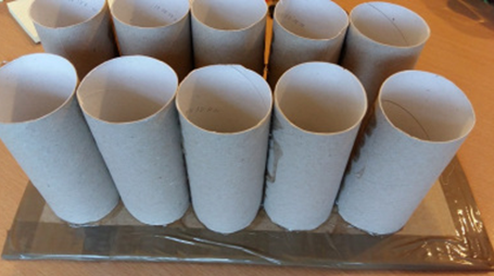 Double your bookshelf space. Life Hack