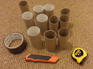 Tools needed for making my bookshelf hack