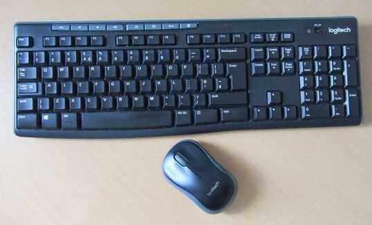 My Worklife Series - Workstation set-up - wireless keyboard and mouse