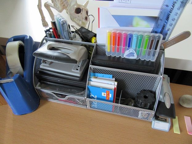 My Writerlife Series - Workstation set-up - stionery holder