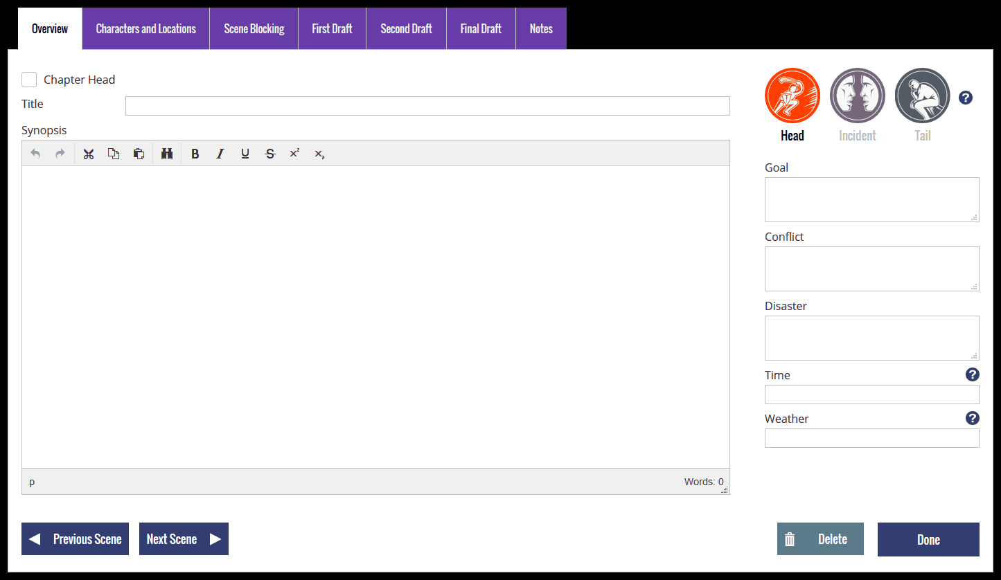 The Novel Factory - Scenes