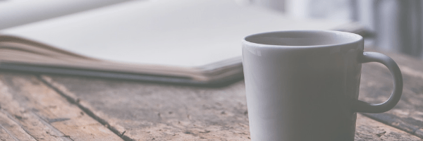 Cup and book image from Pixabay