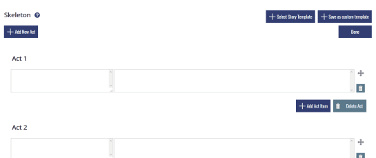 The Novel Factory - Skeleton