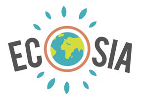 Ecosia logo for the search engine