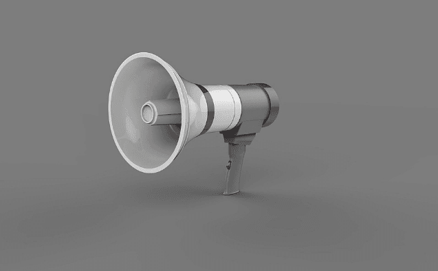 Featured Images - Announcement. 3D Megaphone image from Pixabay