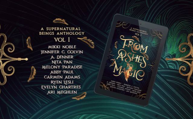 Featured-Images---From-Ashes-to-Magic anthology. A Supernatural Beings Volume 1