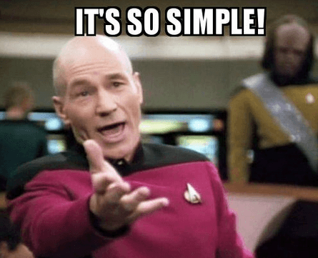 It's so simple Meme