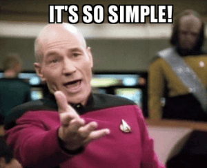 It's so simple Meme