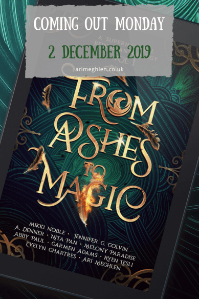 Banner - From Ashes to Magic Anthology is coming out 2 December 2019. #SupernaturalBeings