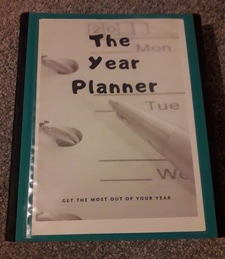 The Year Planner front cover. Plan your whole year.