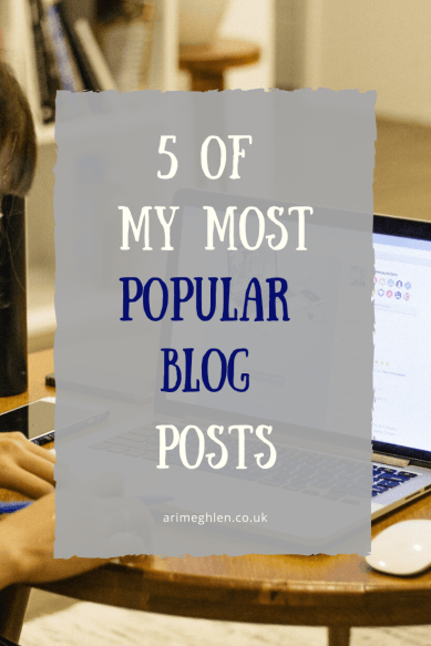 Banner - 5 of My Most Popular Blog Posts