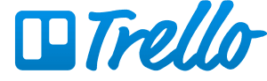 Trello, the project management program. Logo