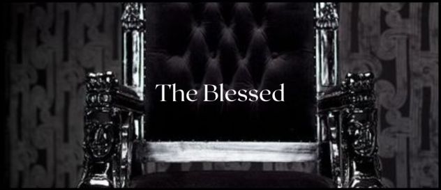 The Blessed (Fantasy Series) image of a black throne