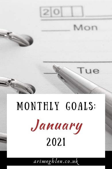 Banner - Monthly Goals January 2021