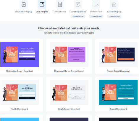 Visme Forms Templates